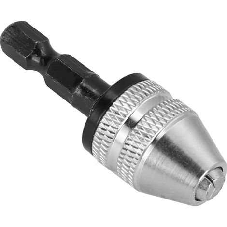 Adaptateur de Mandrin Rapide 6,5 mm pour Perceuse Visseuse, Convertisseur Hexagonal à Changement Instantané (1/4)
