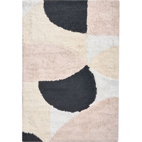 Badematte SANOLI Beige 60 x 90 cm Baumwolle
