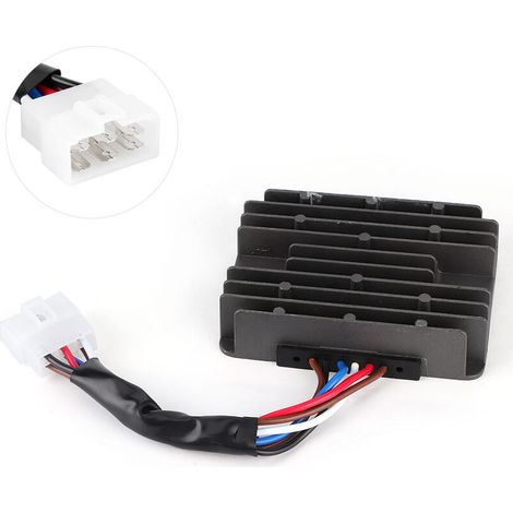 Régulateur de tension de redresseur, régulateur de tension de redresseur de moto remplacement pour moteurs GX610 GX620 GX670 GX690, remplace, 31620-ZG5-033 SH711AA (1/5)