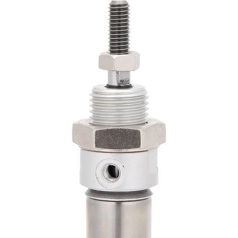 Cylindre pneumatique miniature MA16 double effet en acier inoxydable pour applications industrielles (1/5)