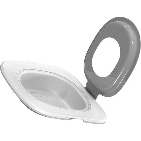 Bac litière portable apprentissage propreté chaton, kit entraînement toilette réutilisable (1/5)