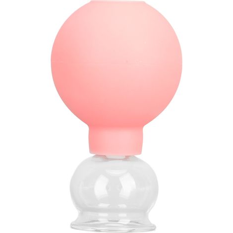 Tasse de Ventouse en Verre et Silicone pour Massage Facial et Soins de la Peau - Modèle 2 (1/5)