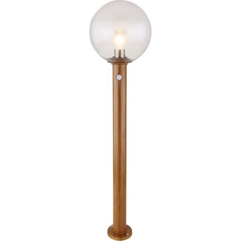 Globo - lámpara de pie - Ossy - natural - aluminio - Ø 25cm - (1/5)