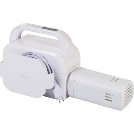 Iris Ohyama, Calentador y secador de manta eléctrico 2-en-1, 490W, Manguera extensible, 3 ajustes del temporizador, Para ropa de cama, mantas - Bed Warmer BW-C1 - Blanco (1/4)
