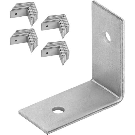 KOTARBAU® Winkelverbinder für Zimmererarbeiten, Edelstahl, verzinkt, 30 x 30 x 15 mm, 50er-Set