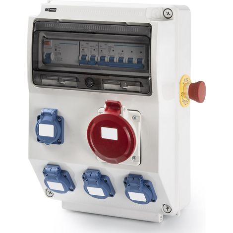 Connecteur industriel RS PRO, 3P+N+E, 40A, 400 V ( Prix pour 1 )