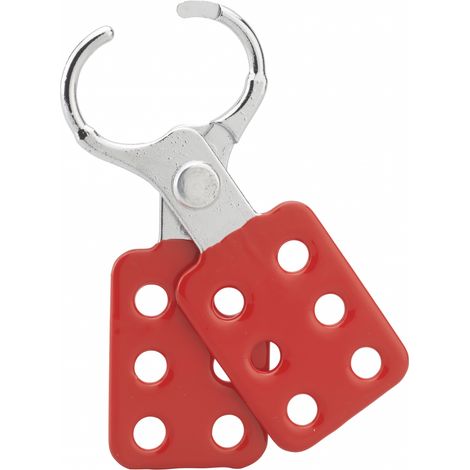 Ganascia in alluminio diametro 4mm isolata 6 fori - diametro interno 25mm, Lockout Tagout LOTO - THIRARD