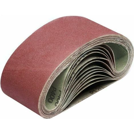 Abrasive belts 100 x 915 mm 80 120 150 240 400 Coarse/fine abrasive belts for belt sanders (10 pieces) Thisnde (1/5)