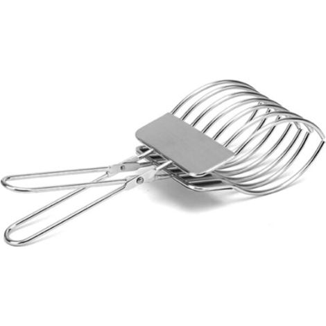 Trancheuse manuelle en acier inoxydable, pinces de découpe pour viande et jambon (1/5)