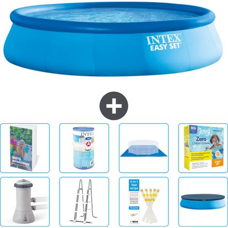 Easy Set Pool Rund - 457x107 cm - 9-teilig  S572
