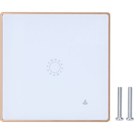 Interrupteur tactile intelligent blanc WiFi sans fil télécommande norme UK 2200W 95-240VAC