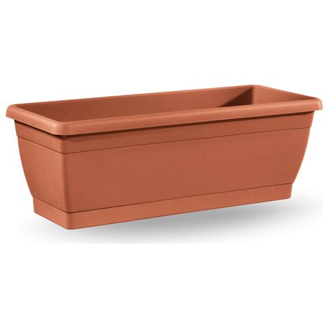 VECA CASSETTA ROXANNE CON SOTTOCASSETTA E SUPPORTO 50CM MARRONE VASO