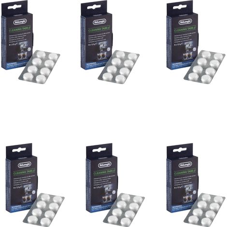 Ersatzteil - Lot de 6 tablettes de nettoyage - - DELONGHI