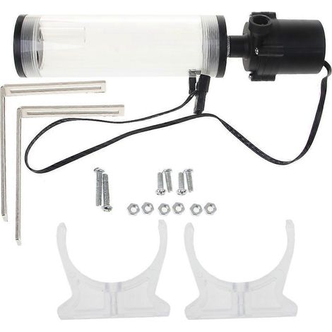 Wasserkühlungspumpe, 800 l/h, PC-Wasserkühlung, integrierte geräuscharme Wasserpumpenhalterung