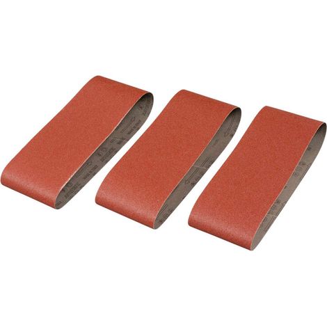 Stanley - Banda de lija P80, 100x610 mm, 3 piezas STA33451-XJ (1/2)
