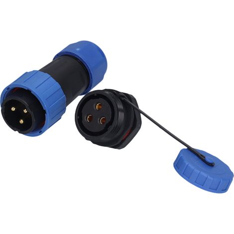 Douille étanche IP68 pour connecteur LP203, prise aviation 250V pour câbles électriques