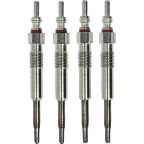 Kit 4 candelette diesel 50 v per skoda octavia ii (1z3) 19 tdi 77-103kw