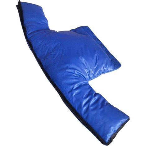 Isolierte Wasserzählerabdeckung, Frostschutzventilabdeckung, Druckbegrenzungsventilabdeckung, Schutz vor Schnee und Sonne, Frostschutz, 53 x 20 cm, beidseitig wasserdicht (1/5)