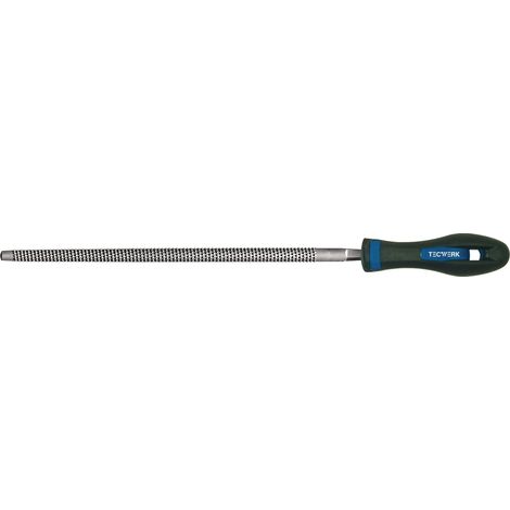 TECWERK Holzraspel DIN 7263 E L.200mm Q.8mm Hieb 2 rd.2K-Ergo TECWERK (1/2)