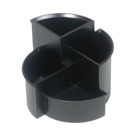 helit Stifteköcher Multi Linear H6390695 4Fächer Polystyrol sw