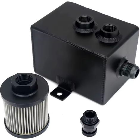 Hot-selling engine oil vent can, car modification engine oil square oil can, exhaust pipe modification vent can, auxiliary oil can (1/4)