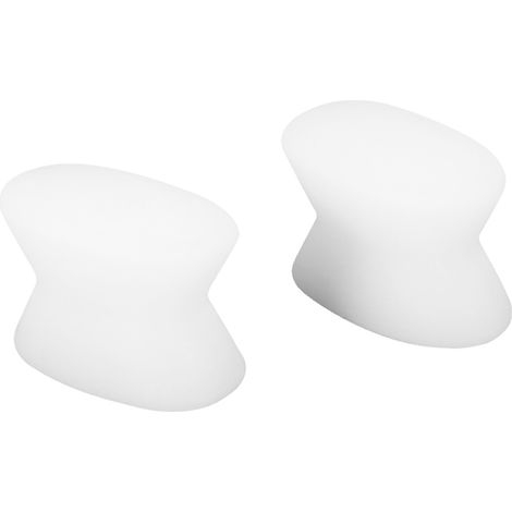Lot de 1 paire de séparateurs d'orteils en gel silicone pour alignement, redressement et soulagement de la douleur LJ (1/5)