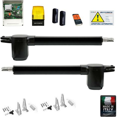 Kit Bhe 400 Dfm Automazione Cancello 2 Ante Battenti 24v Per Sistema A Batteria