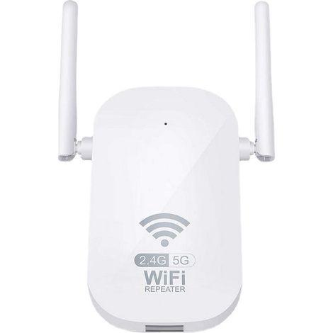 Dualband-WLAN-Repeater 1200M, Signalverstärker, Wireless-Routing, verbesserter 5G-Repeater (1/4)