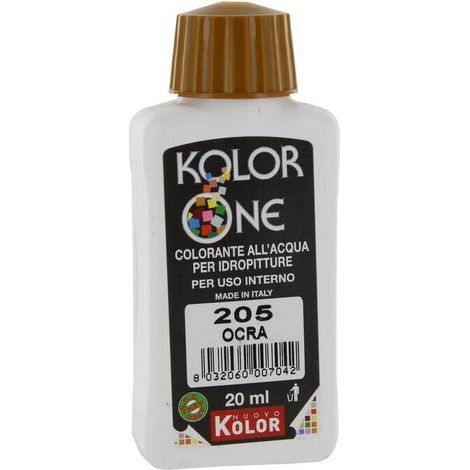 12 x COLORANTE KOLOR ONE 20 ML OCRA 205