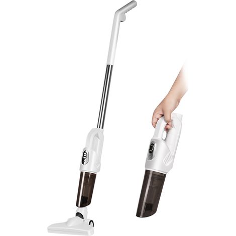Aspirapolvere a bastone senza fili ricaricabile - Potente aspirazione da 20000 PA, 2 in 1, contenitore per la polvere rimovibile da 350 ml, verde/argento (opzionale), USB (1/4)