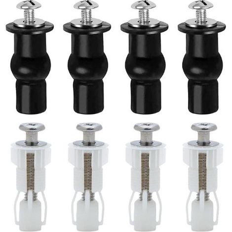 Accesorios para tapas de inodoro - Nylon de goma universal - Tornillos de expansión (1/5)