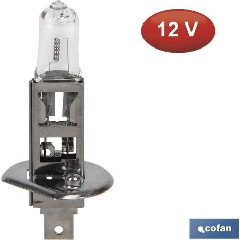 Lámpara halógena cofan h1 (p14,5s) 12v 55w