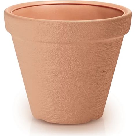 Maceta CLASSIC 6L., dimensiones (mm) 255x255x240, color Ladrillo