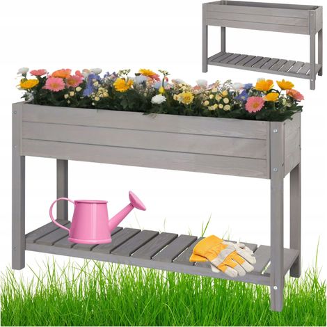 Maceta grande elevada para hortalizas Earth Power 117x40x78 cm (1/5)