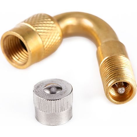 1x Adaptateur d'Extension de Valve à 135 Degrés pour Pneu de Moto Voiture Camion (1/5)