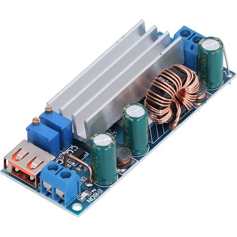 Module élévateur de tension et de courant constants haute puissance 80 W avec protection anti-retour pour batterie au lithium (1/5)