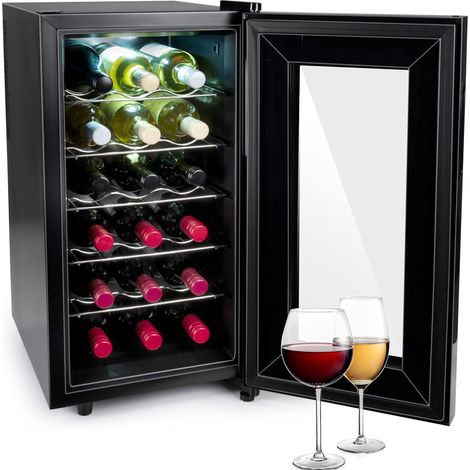 Cantina Refrigerante Vino Cantinetta Frigo Elettrica 18 Bottiglie 52 Lt 70W (1/5)