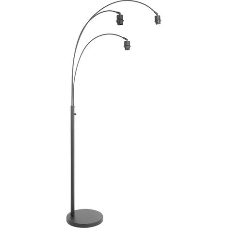 Steinhauer - lampada da terra - Sparkled Light - nero - metallo - (1/3)