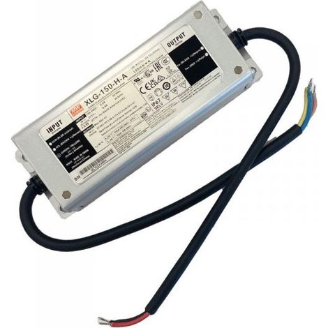 MW MEAN WELL XLG-150-H-A Led Driver Corrente Costante 2800mA 27-56V 150W IP67 Input 220V e 110V