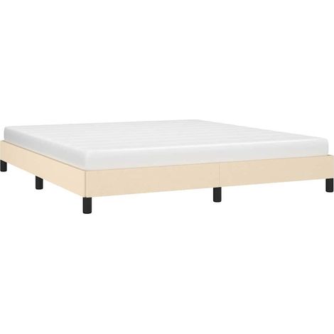 Giroletto senza Materasso Crema 180x200 cm in Tessuto vidaXL (1/5)