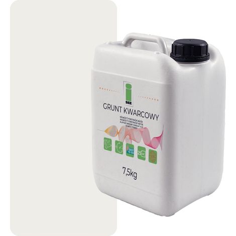 Imprimación de cuarzo para yeso de silicona, 7,5 kg, blanca F102 (1/5)