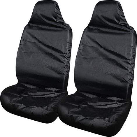 Housse de siège de voiture imperméable en caoutchouc – Lot de 2 – Protection optimale pour intérieur – Facile à nettoyer (1/4)