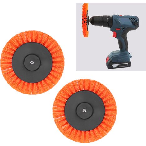 Oranger Bürstenkopf für 3,5-Zoll-Bohrmaschine (1/5)