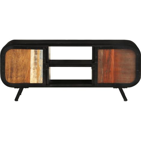 Maison Exclusive - TV-Schrank 110x30x45 cm Altholz Massiv