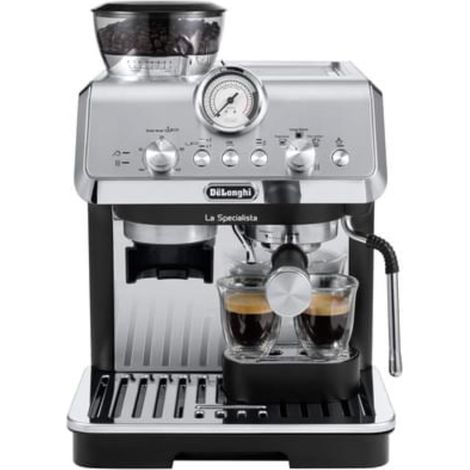 Delonghi – Cafetière à grains automatique De'Longhi La Specialista Arte – Acier inoxydable – Moulin intégré – 1400W – Capacité 2,5L