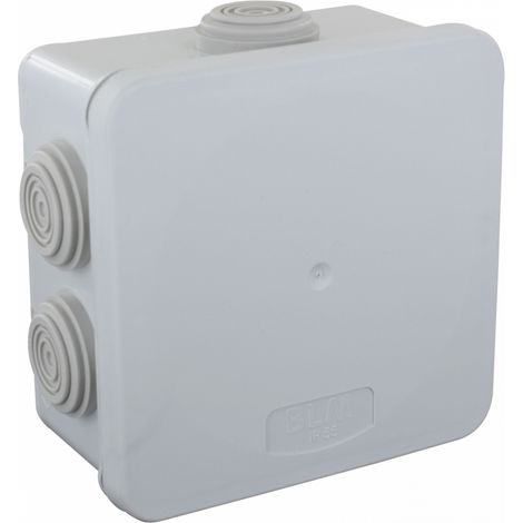 boite de dérivation - optibox - 100 x 100 x 52 mm - ip55 - blm distribution 515409 (1/2)