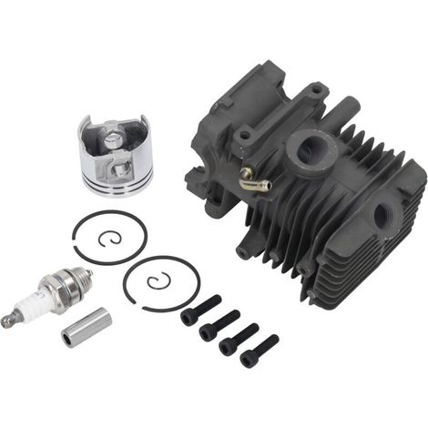 Kolben- und Zylinderbaugruppe für Kettensägen, Kolben-Zylinder-Kit, Ersatz-Kolben-Kit für Kettensägen MS192, MS192T, MS192TC und MS192TC E, Ersatzteile (1/4)