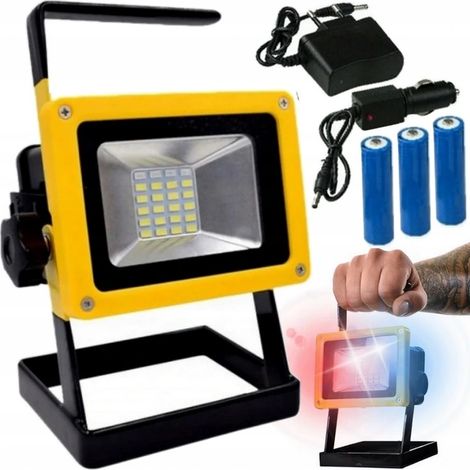 BATTERIA ALOGENA PORTATILE LED SMD 30W (1/5)