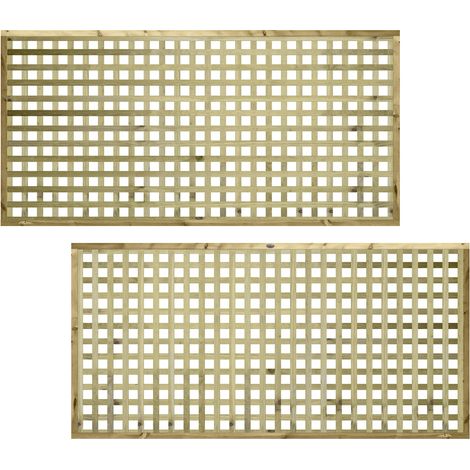 Premier 6ft x 3ft URBAN Square Trellis Panel