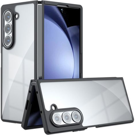 Funda para Samsung Galaxy Z Fold6 5G, Fusion Hybrid, transparente (1/5)